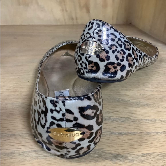 Jimmy Choo Cheetah Print Ballet Flats - Picture 5 of 8